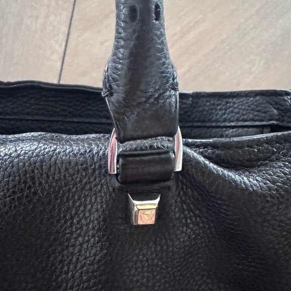 Rebecca Minkoff Black Crossbody Bag with Silver Accents - Picture 11 of 16